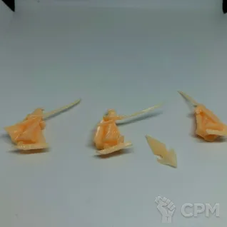 Описание картинки Elf Spearmen (old) от Орки с наГорки по цене 300руб | Свободный Рынок Миниатюр - СРМ