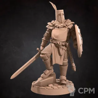 Описание картинки СОЛЕР ИЗ АСТОРЫ (Dark Souls) от Mind Mash print  по цене 450руб | Свободный Рынок Миниатюр - СРМ