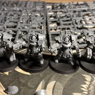 Описание картинки Cataphractii Terminators with Volkite Chargers and Power Mauls AND Bolters with Power Fist от RLjus по цене 7 500руб | Свободный Рынок Миниатюр - СРМ