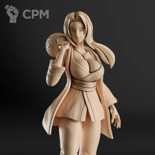 Описание картинки Tsunade Фигурка (Naruto) от GAS3TXD  по цене 3 900руб | Свободный Рынок Миниатюр - СРМ