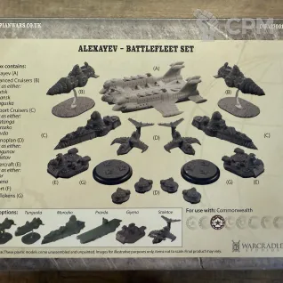 Описание картинки Dystopian Wars Alexayev Battlefleet set от Mini Wargame по цене 7 958руб | Свободный Рынок Миниатюр - СРМ