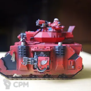 Описание картинки Blood Angels Baal Predator от Biosphere по цене 10 000руб | Свободный Рынок Миниатюр - СРМ