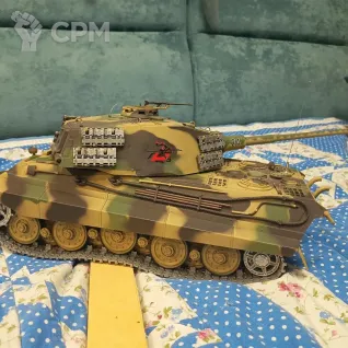Описание картинки Радиоуправляемый танк King Tiger в масштабе 1:16 от Эктелион по цене 18 000руб | Свободный Рынок Миниатюр - СРМ