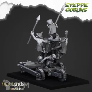 Описание картинки Steppe Goblors Roller от 3DPrintClub по цене 407руб | Свободный Рынок Миниатюр - СРМ