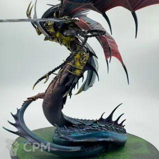 Описание картинки Fulgrim – Daemon Primarch of Slaanesh от NicroFess по цене 13 000руб | Свободный Рынок Миниатюр - СРМ