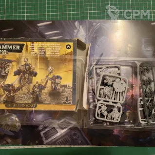 Описание картинки Marneus Calgar with honour guard Finecast от firon по цене 14 900руб | Свободный Рынок Миниатюр - СРМ