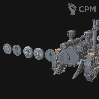 Описание картинки Chaos dwarf Iron daemon от LjDima по цене 2 000руб | Свободный Рынок Миниатюр - СРМ