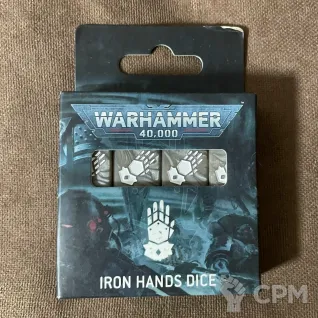 Описание картинки Iron Hands Dice Set от Stranger82 по цене 2 700руб | Свободный Рынок Миниатюр - СРМ