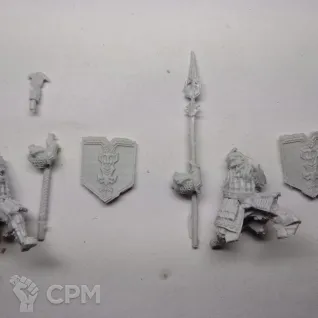 Описание картинки Iron Hills Dwarves with Spears. от Серж по цене 600руб | Свободный Рынок Миниатюр - СРМ