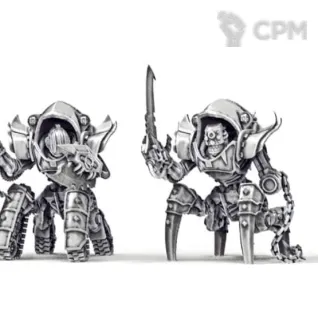 Описание картинки Iron Hive (Lord + 6 Hive guards) от Hanavaro по цене 2 000руб | Свободный Рынок Миниатюр - СРМ