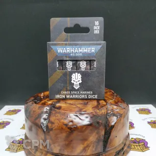 Описание картинки Iron Warriors Dice от Warp-Smuggling по цене 3 500руб | Свободный Рынок Миниатюр - СРМ