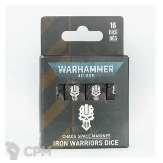 Описание картинки Iron Warriors Dice от Warp-Smuggling по цене 3 500руб | Свободный Рынок Миниатюр - СРМ