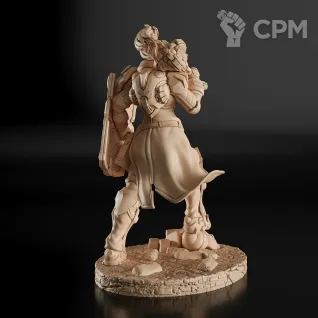 Описание картинки Brigitte Фигурка (Overwatch) от GAS3TXD  по цене 2 900руб | Свободный Рынок Миниатюр - СРМ