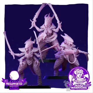 Описание картинки Hive Daughters Warriors от Жмышарня Shop по цене 300руб | Свободный Рынок Миниатюр - СРМ