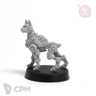 Описание картинки Kharon the Cyberdog от Артель W по цене 550руб | Свободный Рынок Миниатюр - СРМ
