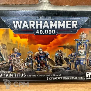 Описание картинки Captain Titus and the Wardens of Ultramar от WarhammerBaby по цене 8 880руб | Свободный Рынок Миниатюр - СРМ