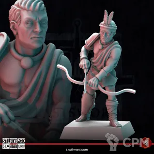 Описание картинки Sagitarius от Barduck Miniatures по цене 239руб | Свободный Рынок Миниатюр - СРМ