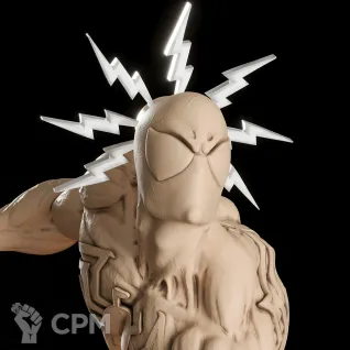 Описание картинки Black Spider Man Фигурка (Marvel) от GAS3TXD  по цене 4 400руб | Свободный Рынок Миниатюр - СРМ