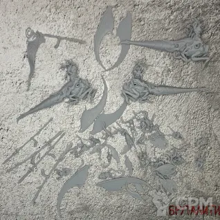 Описание картинки Spiterider Lancers / Revenant Seekers от Бруталити по цене 1 500руб | Свободный Рынок Миниатюр - СРМ