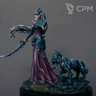 Описание картинки Yvraine, Warhammer 40,000 от Нефтис по цене 8 000руб | Свободный Рынок Миниатюр - СРМ