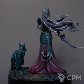 Описание картинки Yvraine, Warhammer 40,000 от Нефтис по цене 8 000руб | Свободный Рынок Миниатюр - СРМ