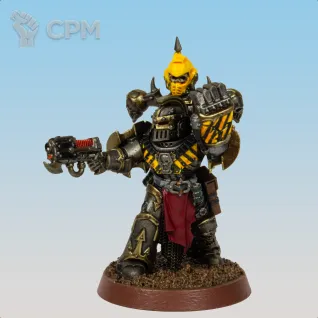 Описание картинки Iron Warriors Shoulder Pads V9 от ForgeNight по цене 400руб | Свободный Рынок Миниатюр - СРМ