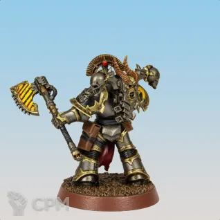 Описание картинки Iron Warriors Horus Heresy Shoulder Pads V8 от ForgeNight по цене 400руб | Свободный Рынок Миниатюр - СРМ