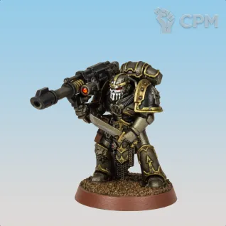 Описание картинки Iron Warriors Horus Heresy Shoulder Pads V2 от ForgeNight по цене 400руб | Свободный Рынок Миниатюр - СРМ