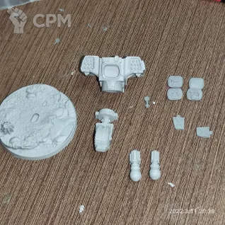 Описание картинки Секъюритрон Марк 2 от Dwarf Pirate Foundry по цене 900руб | Свободный Рынок Миниатюр - СРМ
