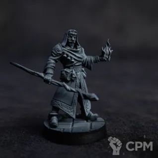 Описание картинки Волшебник/ Колдун/ Чародей от Dark Craft Hobby по цене 260руб | Свободный Рынок Миниатюр - СРМ