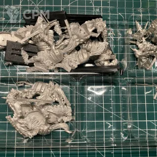 Описание картинки Vampire Counts Blood Knights (оригинал, металл) от Miniature Wargames по цене 12 950руб | Свободный Рынок Миниатюр - СРМ