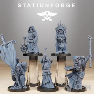Описание картинки Mechanicus Adepts от Barduck Miniatures по цене 846руб | Свободный Рынок Миниатюр - СРМ