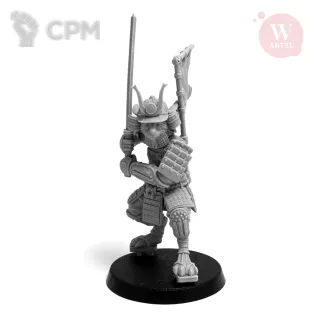 Описание картинки Mimi no Bo, warrior of Usagi Clan. 54mm от Артель W по цене 1 800руб | Свободный Рынок Миниатюр - СРМ