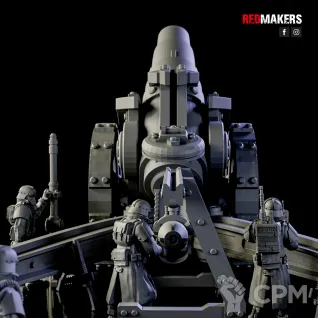Описание картинки Medusa Cannon (Альт) от Клондайк Моделей  по цене 1 100руб | Свободный Рынок Миниатюр - СРМ