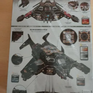 Описание картинки Deathwatch Corvus Blackstar от Atikim по цене 7 100руб | Свободный Рынок Миниатюр - СРМ