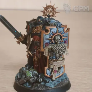 Описание картинки Indomitus Primaris Captain with Relic Shield от Atikim по цене 3 000руб | Свободный Рынок Миниатюр - СРМ
