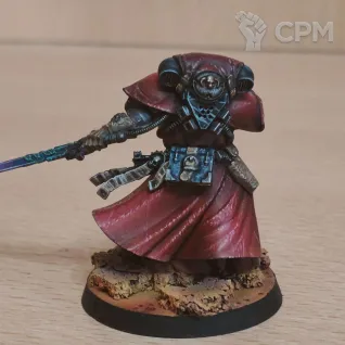 Описание картинки Primaris Librarian in Phobos Armour от Atikim по цене 3 000руб | Свободный Рынок Миниатюр - СРМ