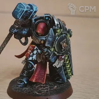 Описание картинки Captain In Terminator Armour от Atikim по цене 4 000руб | Свободный Рынок Миниатюр - СРМ