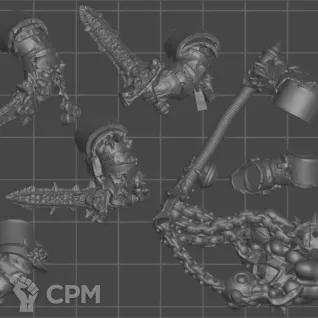 Описание картинки Средний отряд Blightlord Terminators (скан) + битсы (закачка) от WAAAAAAGHshop по цене 600руб | Свободный Рынок Миниатюр - СРМ