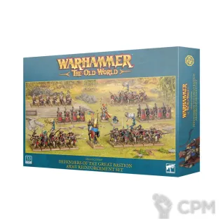 Описание картинки Defenders of the Great Bastion Army Reinforcement Set от MiniaturesFAN по цене 27 768руб | Свободный Рынок Миниатюр - СРМ