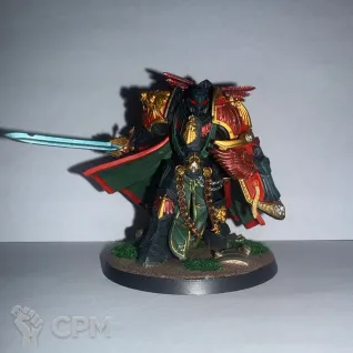 Описание картинки Lion El'Jonson 3d печать альтернативный скульпт от Chaos Knights по цене 2 500руб | Свободный Рынок Миниатюр - СРМ