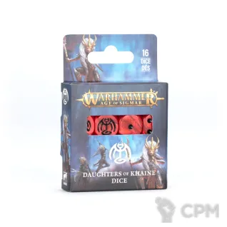 Описание картинки Daughters of Khaine Dice Set от MiniaturesFAN по цене 4 130руб | Свободный Рынок Миниатюр - СРМ