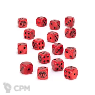 Описание картинки Daughters of Khaine Dice Set от MiniaturesFAN по цене 4 130руб | Свободный Рынок Миниатюр - СРМ