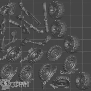 Описание картинки Расширенный отряд Atalan Jackals(скан) + битсы(закачка) от WAAAAAAGHshop по цене 2 000руб | Свободный Рынок Миниатюр - СРМ