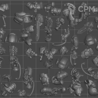 Описание картинки Базовый отряд Einhyr Hearthguard(скан) +битсы(закачка) от WAAAAAAGHshop по цене 800руб | Свободный Рынок Миниатюр - СРМ
