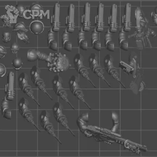 Описание картинки Hernkyn Yaegirs + битсы(закачка) от WAAAAAAGHshop по цене 1 100руб | Свободный Рынок Миниатюр - СРМ