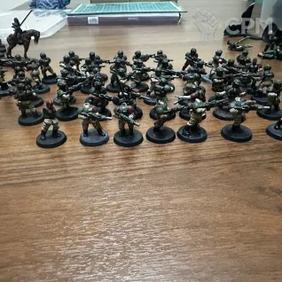 Описание картинки Astra Militarum армия на 2-3к суммарно от User10182 по цене 22 000руб | Свободный Рынок Миниатюр - СРМ