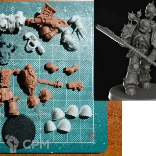 Описание картинки Legionaries (12шт) + plague marine + master of executions от Qrolyek по цене 5 000руб | Свободный Рынок Миниатюр - СРМ