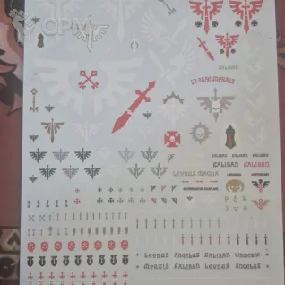 Описание картинки dark angels upgrade от  по цене 1 200руб | Свободный Рынок Миниатюр - СРМ