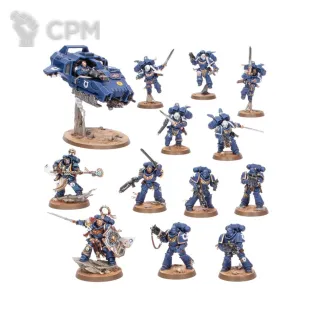 Описание картинки Warhammer 40,000 Getting Started with Space Marines от MiniaturesFAN по цене 17 700руб | Свободный Рынок Миниатюр - СРМ